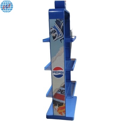 I-Pepsi Custom 2nd Gen 3-Tier Metal Grid Display Rack4