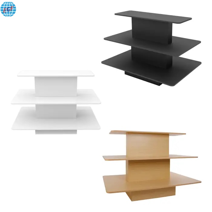 3-Tier Melamine Rectangular Table