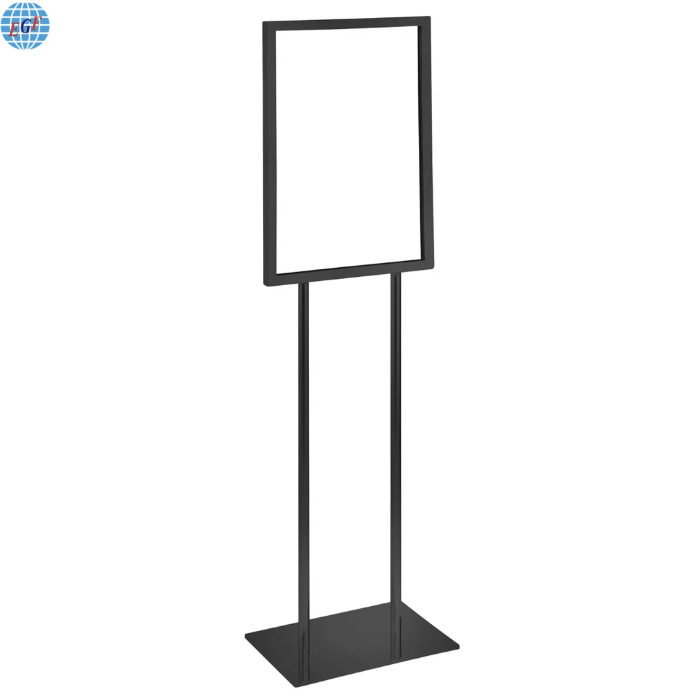 Single Tier Floor Standing Sign Holder 2