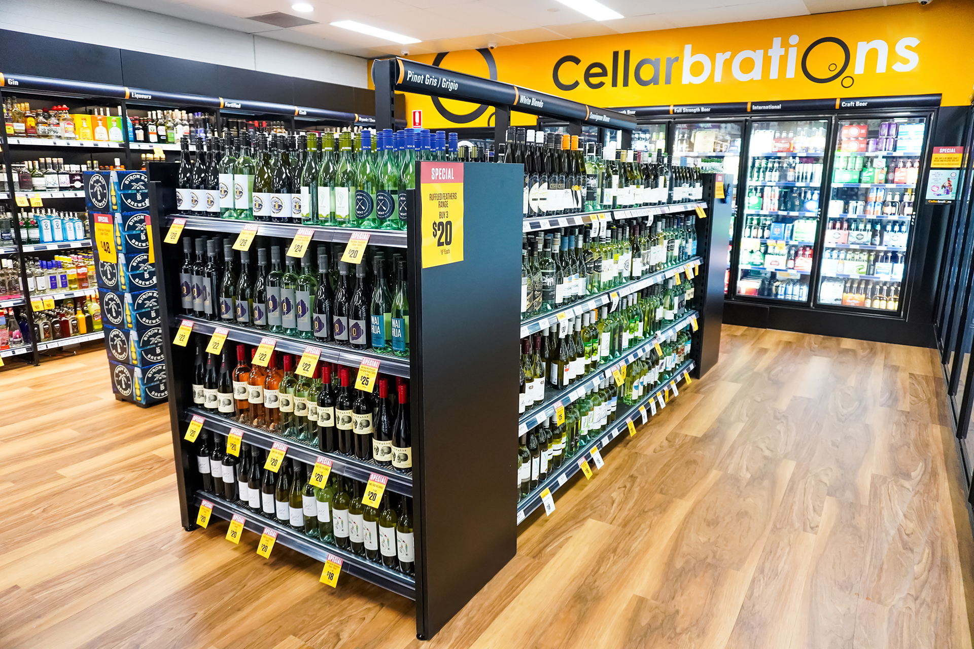 Wine Storage Shelves for Your Retail Store